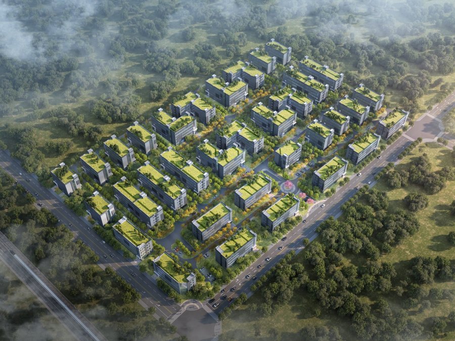 上海松江新橋鎮曹農路 量子科創園 3層獨棟  研發辦公廠房出售 報價8800元/平 2215平起/棟